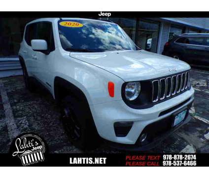 2020UsedJeepUsedRenegadeUsed4x4 is a White 2020 Jeep Renegade Car for Sale in Leominster MA