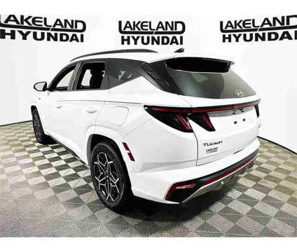 2024 Hyundai Tucson Hybrid N Line is a White 2024 Hyundai Tucson Hybrid in Lakeland FL