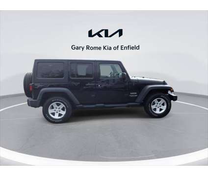 2018 Jeep Wrangler JK Unlimited Sport S 4x4 is a Black 2018 Jeep Wrangler SUV in Enfield CT