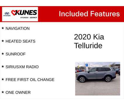 2020 Kia Telluride EX is a Silver 2020 SUV in Quincy IL