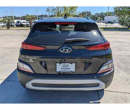 2023 Hyundai Kona SEL is a Black 2023 Hyundai Kona SEL SUV in Charleston SC