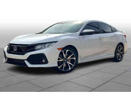 2018UsedHondaUsedCivic SiUsedManual is a White 2018 Honda Civic Car for Sale in Oklahoma City OK