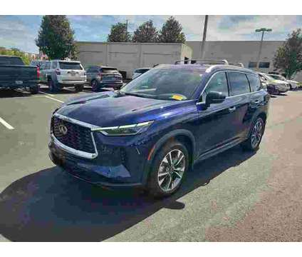 2023UsedINFINITIUsedQX60UsedFWD is a Blue 2023 Infiniti QX60 Car for Sale in Sanford FL