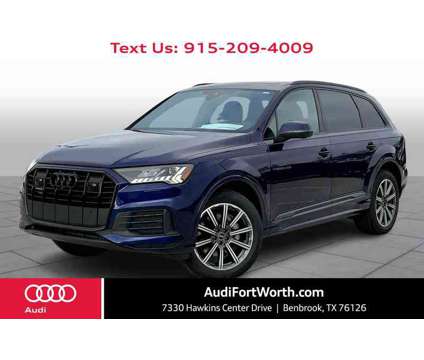 2024NewAudiNewQ7New45 TFSI quattro is a Blue 2024 Audi Q7 Car for Sale in Benbrook TX