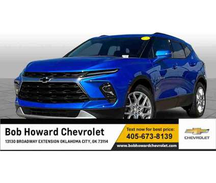2024NewChevroletNewBlazerNewFWD 4dr is a Blue 2024 Chevrolet Blazer Car for Sale in Oklahoma City OK