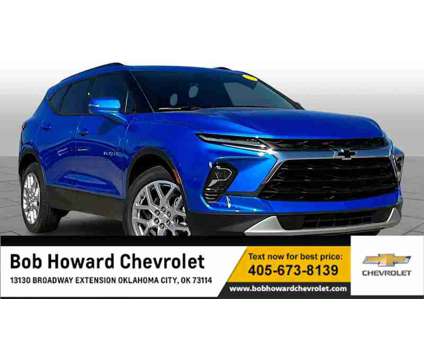 2024NewChevroletNewBlazerNewFWD 4dr is a Blue 2024 Chevrolet Blazer Car for Sale in Oklahoma City OK