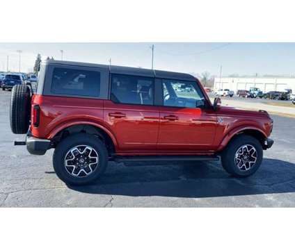 2024 Ford Bronco Outer Banks is a Red 2024 Ford Bronco Car for Sale in Appleton WI