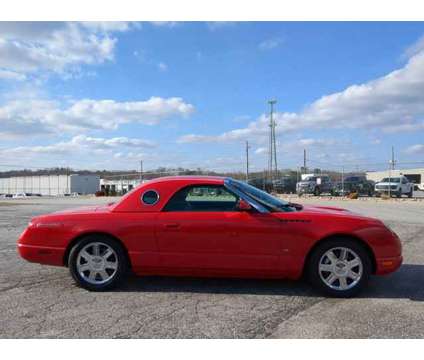 2004 Ford Thunderbird is a Red 2004 Ford Thunderbird Car for Sale in Winder GA