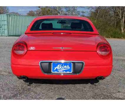 2004 Ford Thunderbird is a Red 2004 Ford Thunderbird Car for Sale in Winder GA