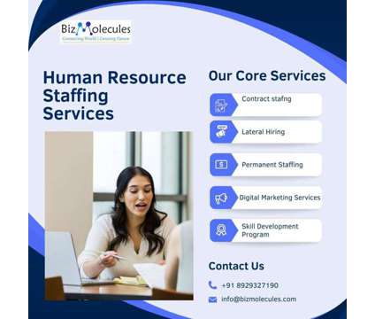 HR Recruitment services is a Employee HR in Human Resource Job at Bizmolecules in Delhi DL