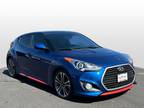 2016 Hyundai Veloster Blue, 106K miles