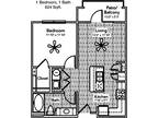 1 Floor Plan 1x1 - One90 Firewheel, Garland, TX