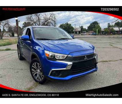 2016 Mitsubishi Outlander Sport for sale is a Blue 2016 Mitsubishi Outlander Sport Car for Sale in Englewood CO