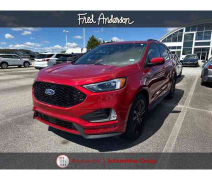 2022 Ford Edge ST Line is a Red 2022 Ford Edge Car for Sale in Greer SC