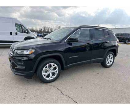 2024 Jeep Compass Latitude is a Black 2024 Jeep Compass Latitude SUV in Fort Smith AR