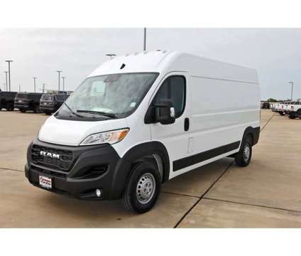 2024 Ram ProMaster 2500 High Roof is a White 2024 RAM ProMaster 2500 High Roof Van in Rosenberg TX