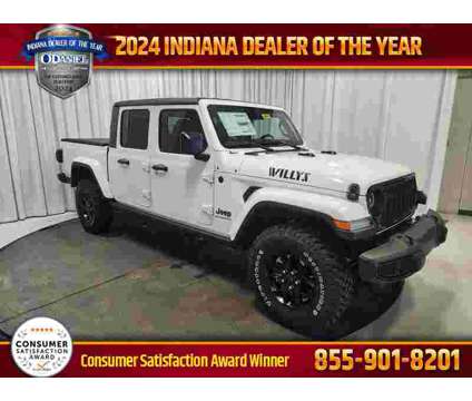 2024 Jeep Gladiator Sport is a White 2024 Sport Truck in Fort Wayne IN