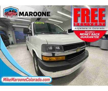 2019 Chevrolet Express 3500 LT Passenger is a White 2019 Chevrolet Express 3500 LT Car for Sale in Colorado Springs CO