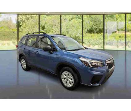 2021 Subaru Forester Base is a Blue 2021 Subaru Forester 2.5i SUV in Fort Wayne IN