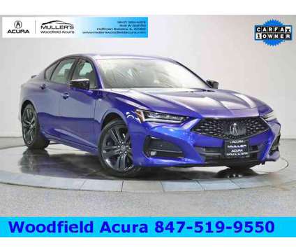 2021 Acura TLX A-Spec Package is a Blue 2021 Acura TLX A-Spec Sedan in Hoffman Estates IL