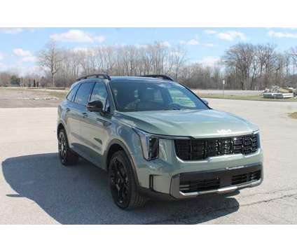 2024 Kia Sorento X-Line SX Prestige is a Green 2024 Kia Sorento SUV in Bay City MI