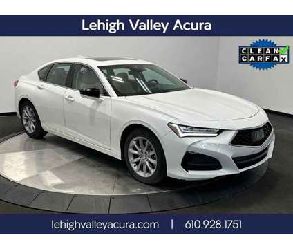 2021 Acura TLX is a Silver, White 2021 Acura TLX Sedan in Emmaus PA