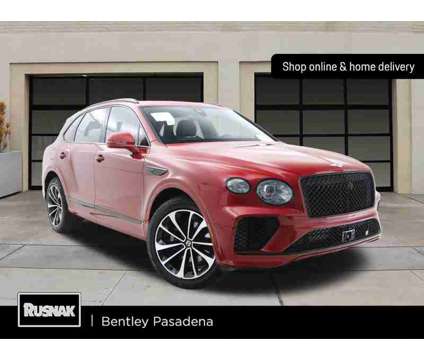 2024 Bentley Bentayga V8 is a Red 2024 Bentley Bentayga SUV in Pasadena CA