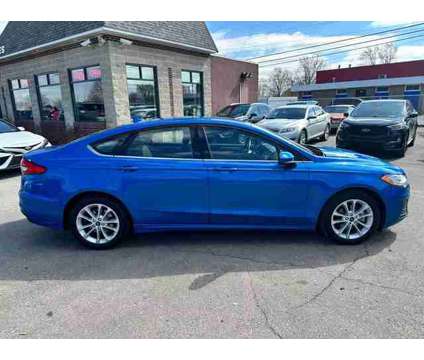 2019 Ford Fusion for sale is a Blue 2019 Ford Fusion Car for Sale in Wayne MI
