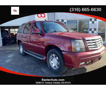 2004 Cadillac Escalade for sale is a Red 2004 Cadillac Escalade Car for Sale in Wichita KS