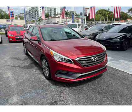 2016 Hyundai Sonata for sale is a Red 2016 Hyundai Sonata Car for Sale in Miami FL