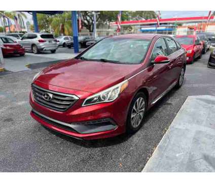 2016 Hyundai Sonata for sale is a Red 2016 Hyundai Sonata Car for Sale in Miami FL
