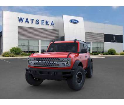 2024NewFordNewBroncoNew2 Door Advanced 4x4 is a Red 2024 Ford Bronco Car for Sale in Watseka IL