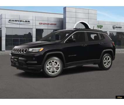2024 Jeep Compass Latitude is a Black 2024 Jeep Compass Car for Sale in Horsham PA