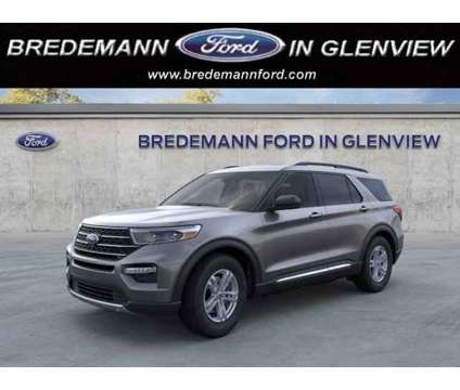 2024 Ford Explorer XLT is a Grey 2024 Ford Explorer XLT Car for Sale in Glenview IL