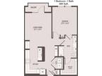 11 Floor Plan 1x1 - Rosslyn At Garden Oaks, Houston, TX