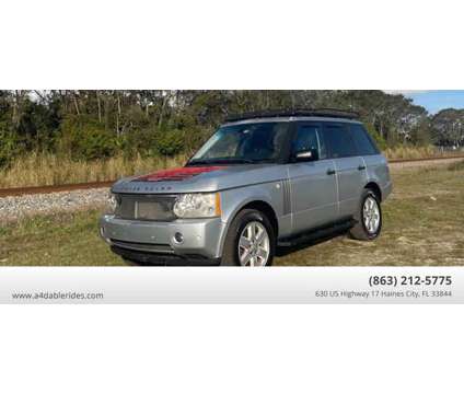 2007 Land Rover Range Rover for sale is a Silver 2007 Land Rover Range Rover Car for Sale in Haines City FL