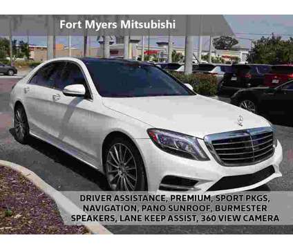 2016 Mercedes-Benz S-Class S 550 is a White 2016 Mercedes-Benz S Class S550 Sedan in Fort Myers FL