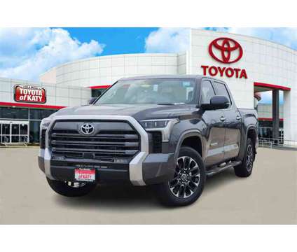 2024 Toyota Tundra Hybrid Limited is a Grey 2024 Toyota Tundra Limited Hybrid in Katy TX