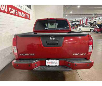 2018 Nissan Frontier PRO-4X is a Red 2018 Nissan frontier Pro-4X Truck in Chandler AZ