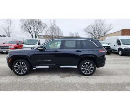 2024 Jeep Grand Cherokee Overland 4xe is a Black 2024 Jeep grand cherokee Overland SUV in Saint Charles IL