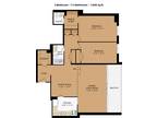 Bayview Village Place - 2 Bedroom 1.5 Bath - Sample Floorplans