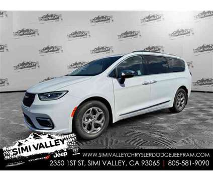 2023 Chrysler Pacifica Limited is a White 2023 Chrysler Pacifica Limited Car for Sale in Simi Valley CA