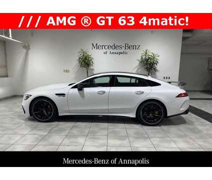 2024 Mercedes-Benz AMG GT 63 Base 4MATIC is a White 2024 Mercedes-Benz AMG GT Base Car for Sale in Annapolis MD
