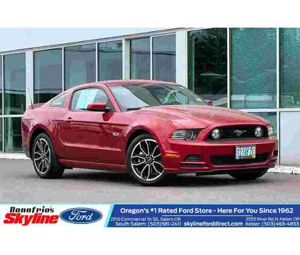 2013 Ford Mustang GT is a Red 2013 Ford Mustang GT Coupe in Salem OR