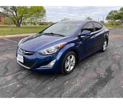 2016 Hyundai Elantra for sale is a Blue 2016 Hyundai Elantra Car for Sale in San Antonio TX