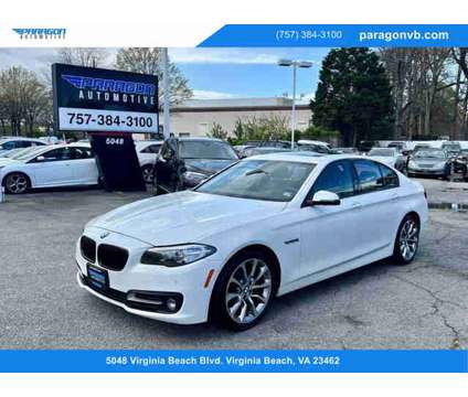 2016 BMW 5 Series for sale is a White 2016 BMW 5-Series Car for Sale in Virginia Beach VA