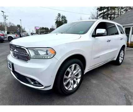 2018 Dodge Durango for sale is a White 2018 Dodge Durango 4dr Car for Sale in Rochester NH