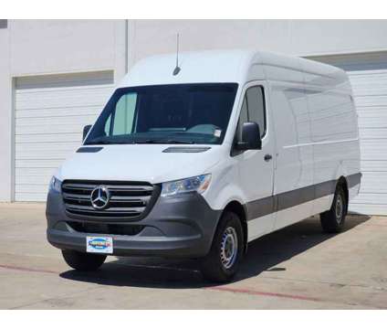 2023UsedMercedes-BenzUsedSprinterUsed2500 High Roof I4 Gas 170 RWD is a White 2023 Mercedes-Benz Sprinter Car for Sale in Lewisville TX