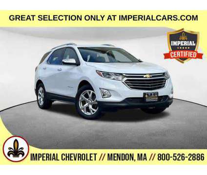2020UsedChevroletUsedEquinoxUsedAWD 4dr is a White 2020 Chevrolet Equinox Premier Car for Sale in Mendon MA