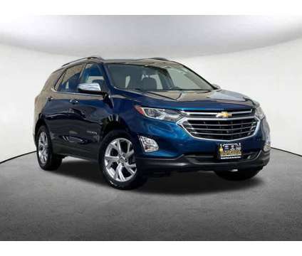 2020UsedChevroletUsedEquinoxUsedAWD 4dr is a Blue 2020 Chevrolet Equinox Premier Car for Sale in Mendon MA